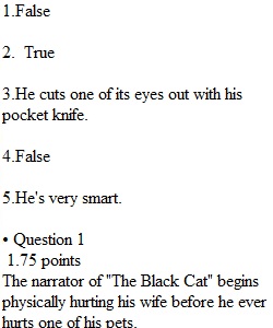 Reading Quiz 9